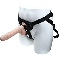 Greenpinecone Dildos con arnés- Consolador 19 cm largo x 4 cm diámetro- Consolador desmontable Juguetes sexuales Fetiche…